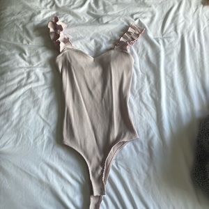 Light purple body suit